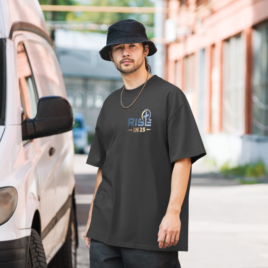 RISE™ Oversized faded t-shirt