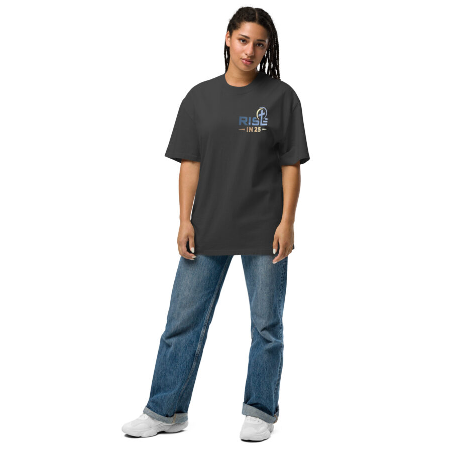 RISE™ Oversized faded t-shirt - Image 2