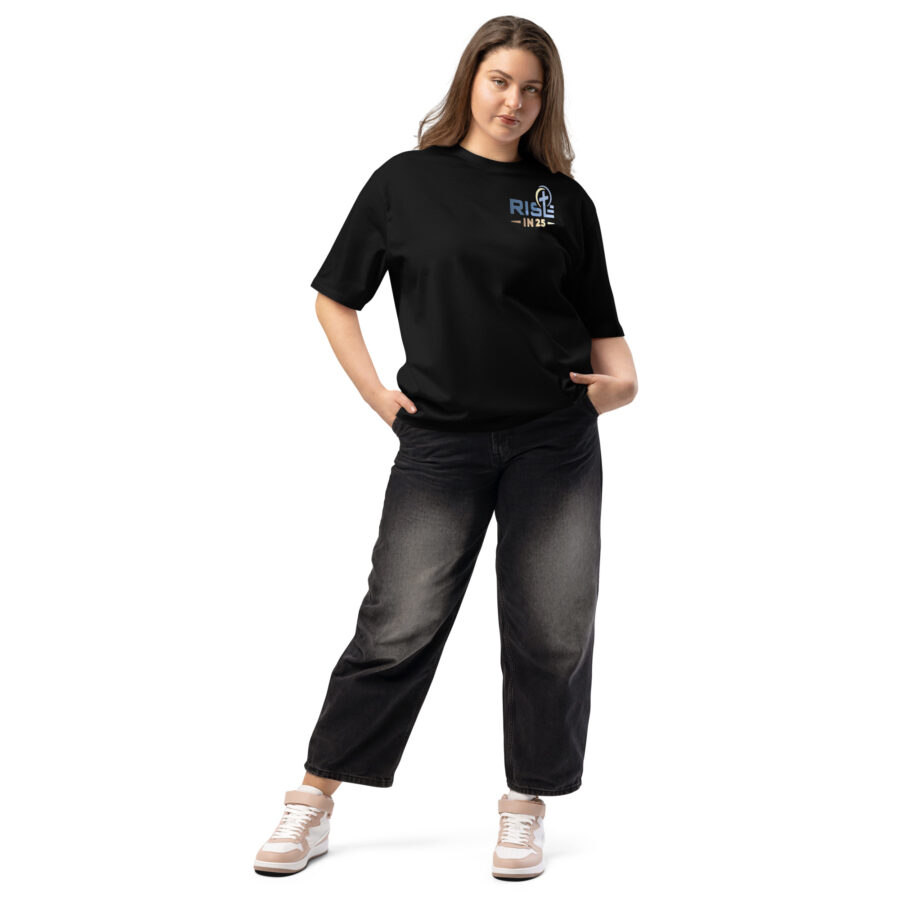 RISE™ Oversized heavyweight t-shirt - Image 4