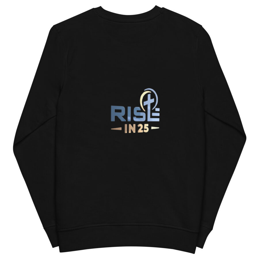 RISE Unisex organic sweatshirt - Image 3