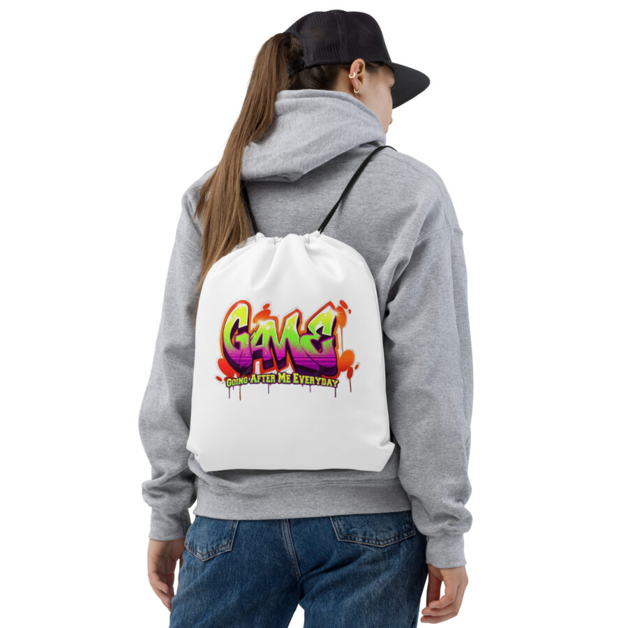 G.A.M.E Drawstring bag