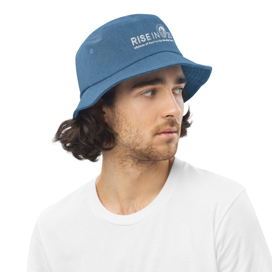 RISE IN '25 Denim bucket hat - Image 3