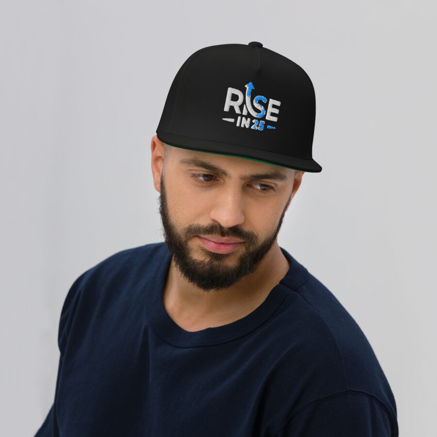 RISE IN 25 Flat Bill Cap - Image 2