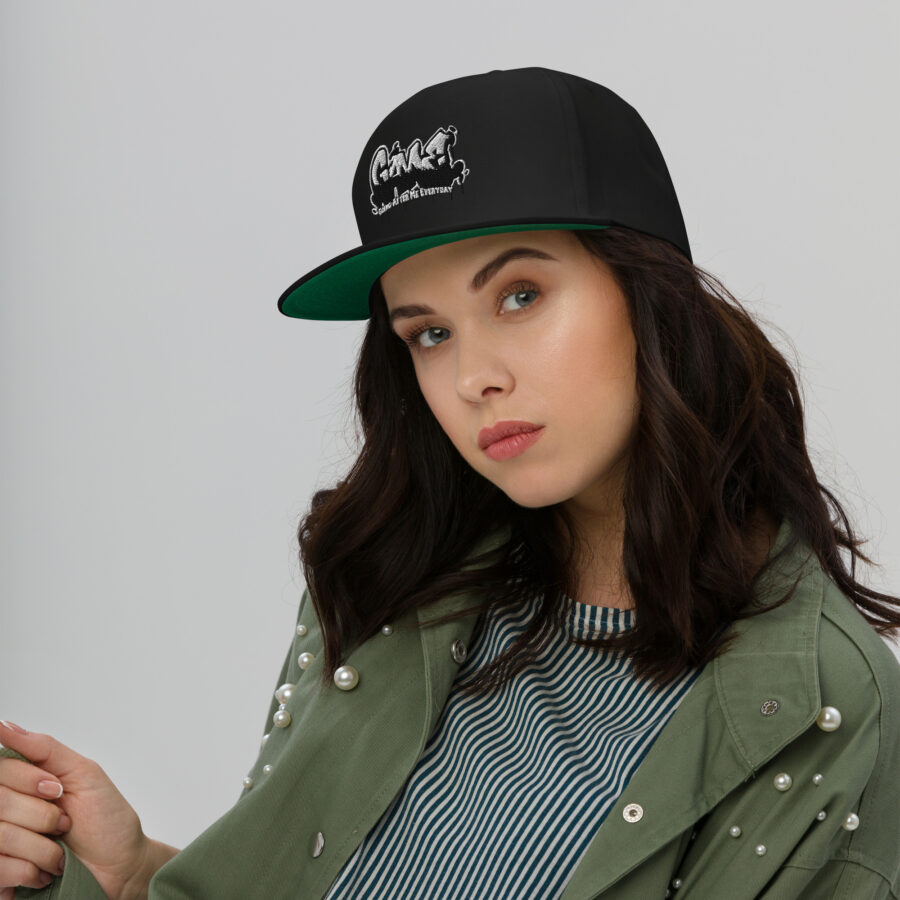 G.A.M.E Flat Bill Cap - Image 3