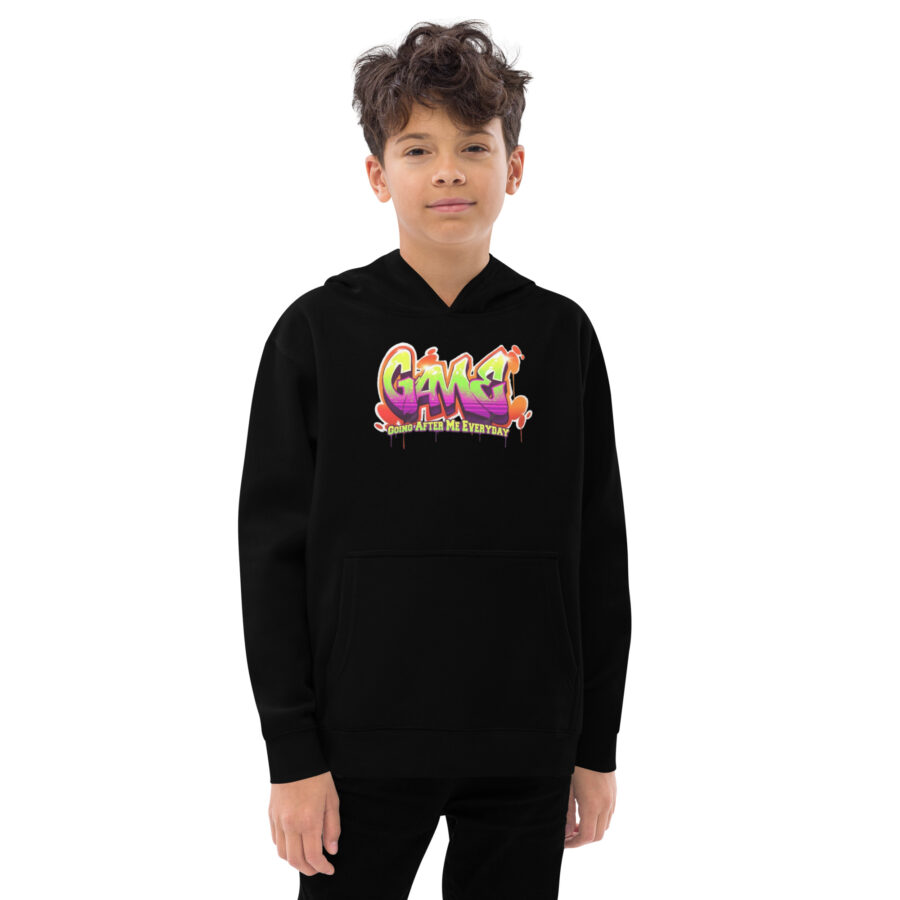 G.A.M.E Kids fleece hoodie