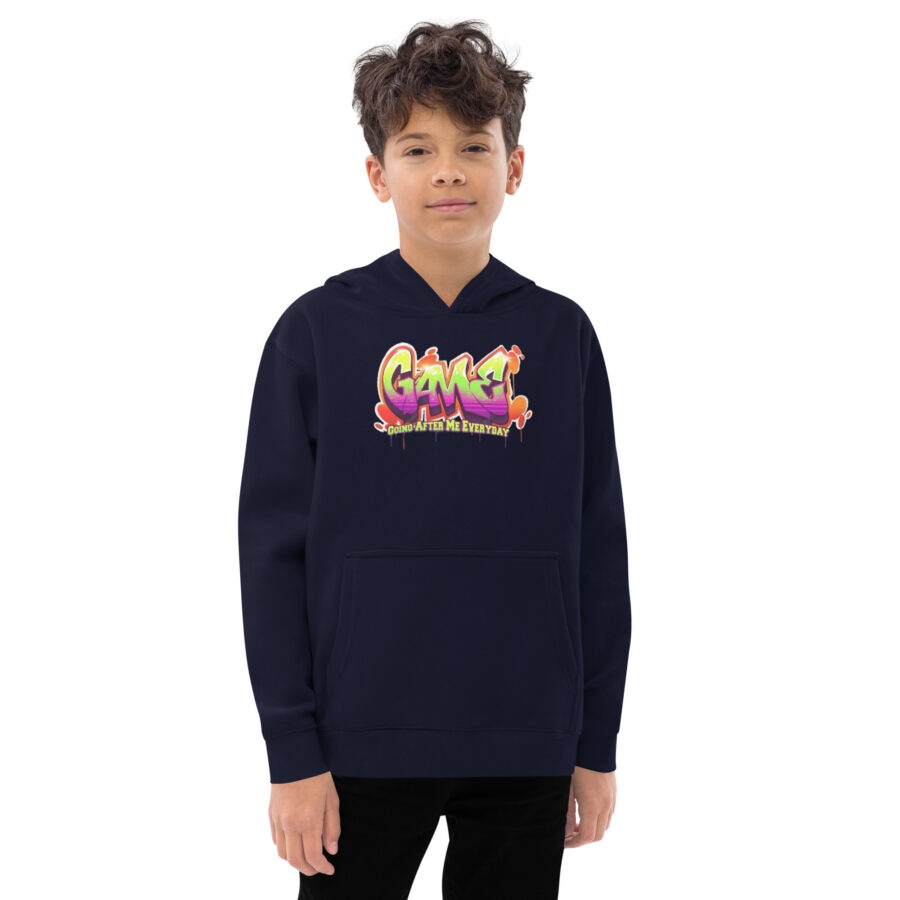 G.A.M.E Kids fleece hoodie - Image 9