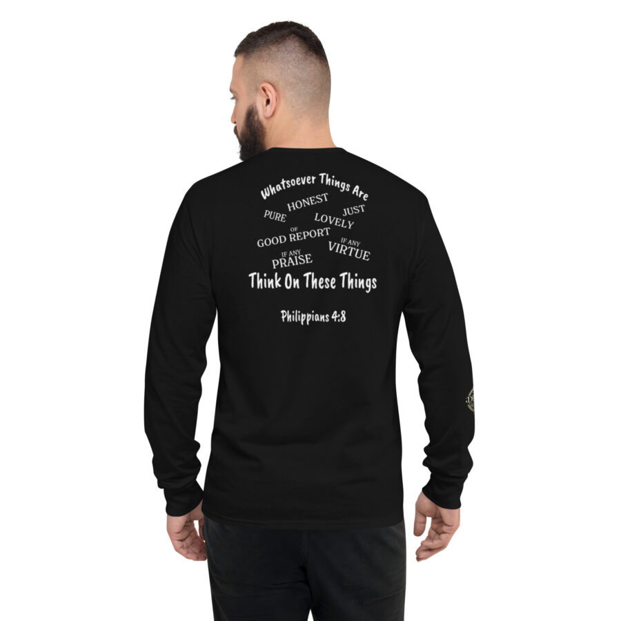 4:8 Men's Champion Long Sleeve Shirt - Image 2
