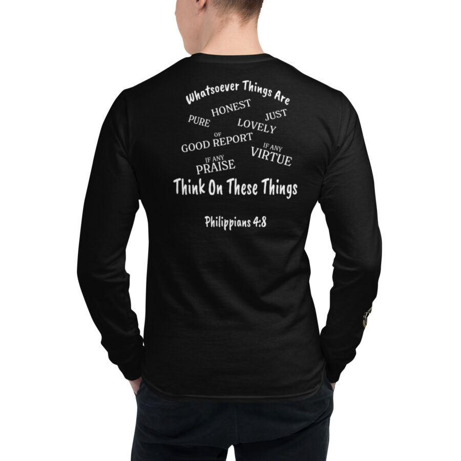 4:8 Men's Champion Long Sleeve Shirt - Image 5