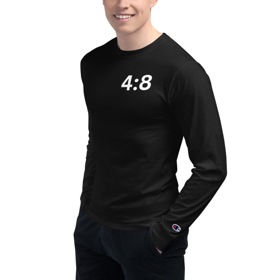 4:8 Men's Champion Long Sleeve Shirt - Image 7