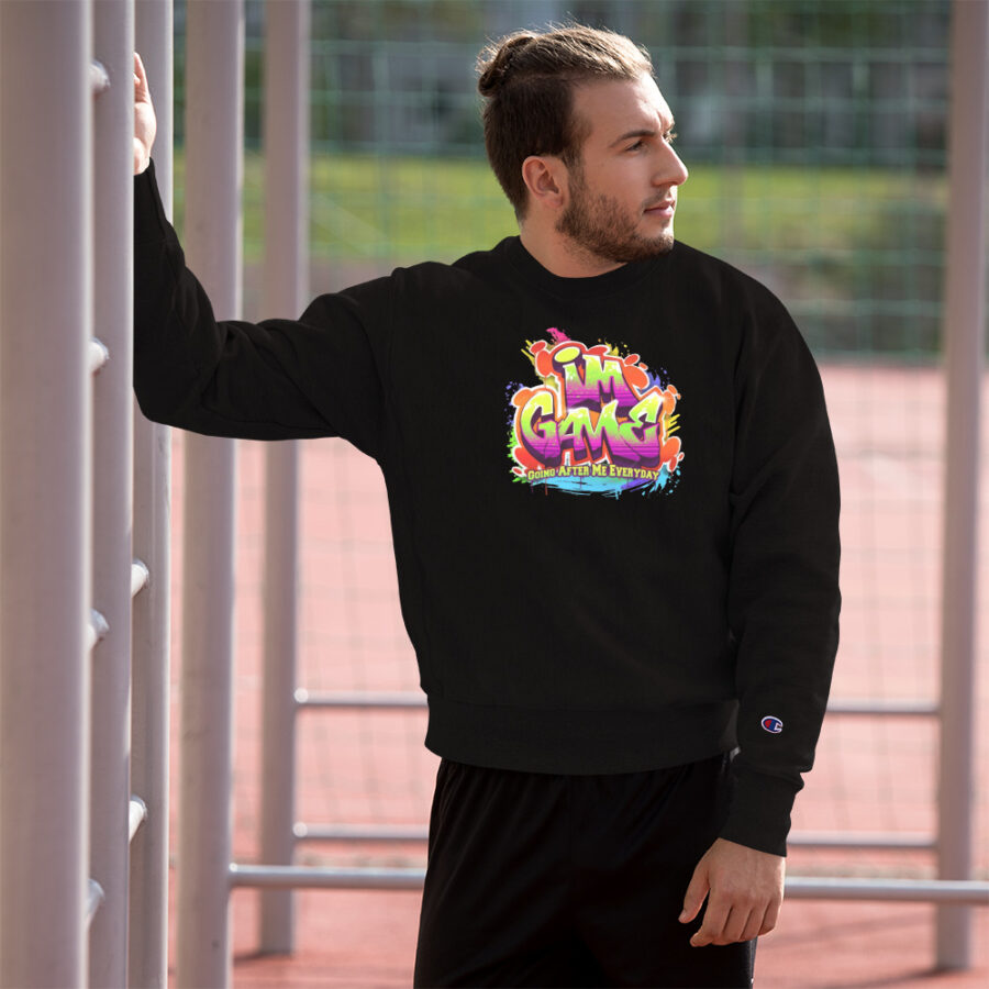 I'M G.A.M.E Champion Sweatshirt - Image 2
