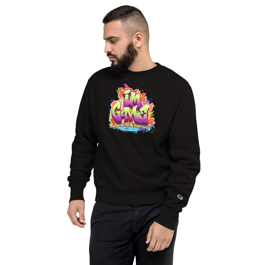 I'M G.A.M.E Champion Sweatshirt - Image 4