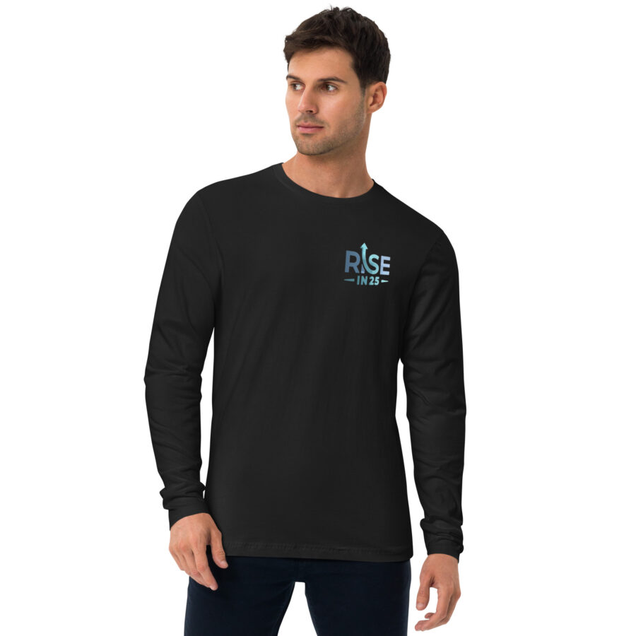 IN25 Long Sleeve Fitted Crew - Image 2