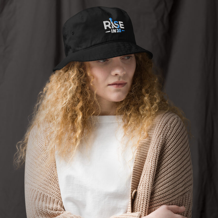 RISEIN25 Organic bucket hat - Image 3