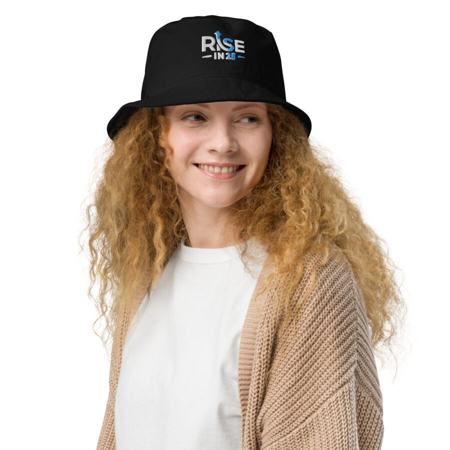 RISEIN25 Organic bucket hat