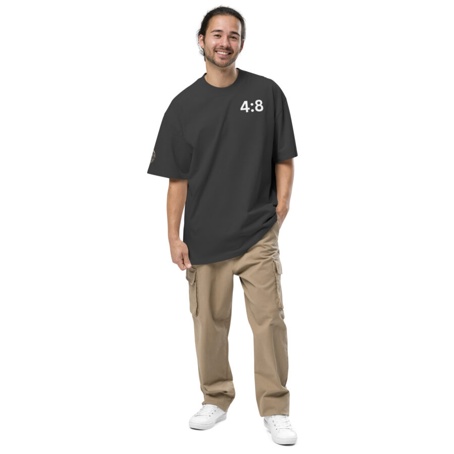 4:8 Oversized faded t-shirt - Image 3