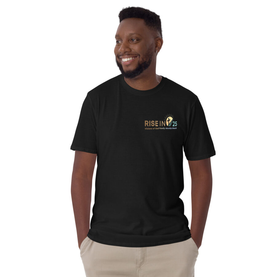 RISE IN '25 Short-Sleeve Unisex T-Shirt