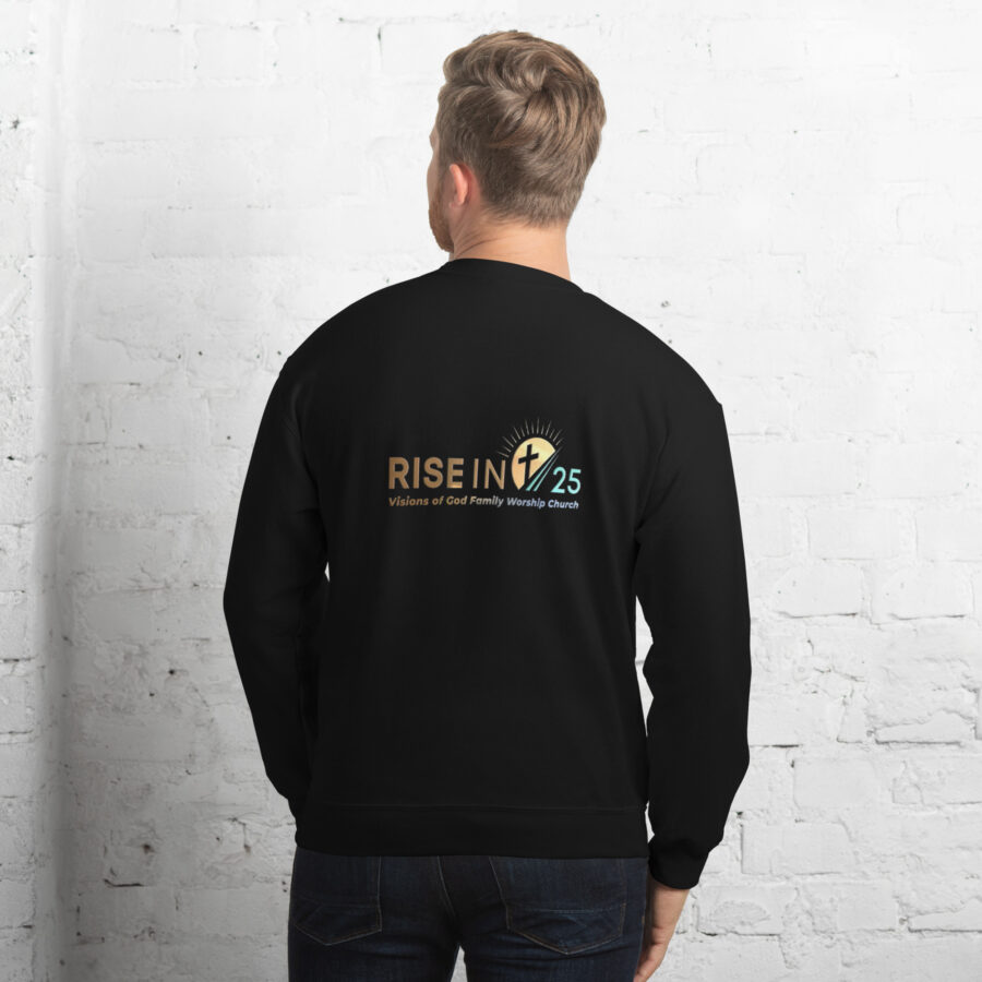 RISE IN '25 Unisex Sweatshirt - Image 6