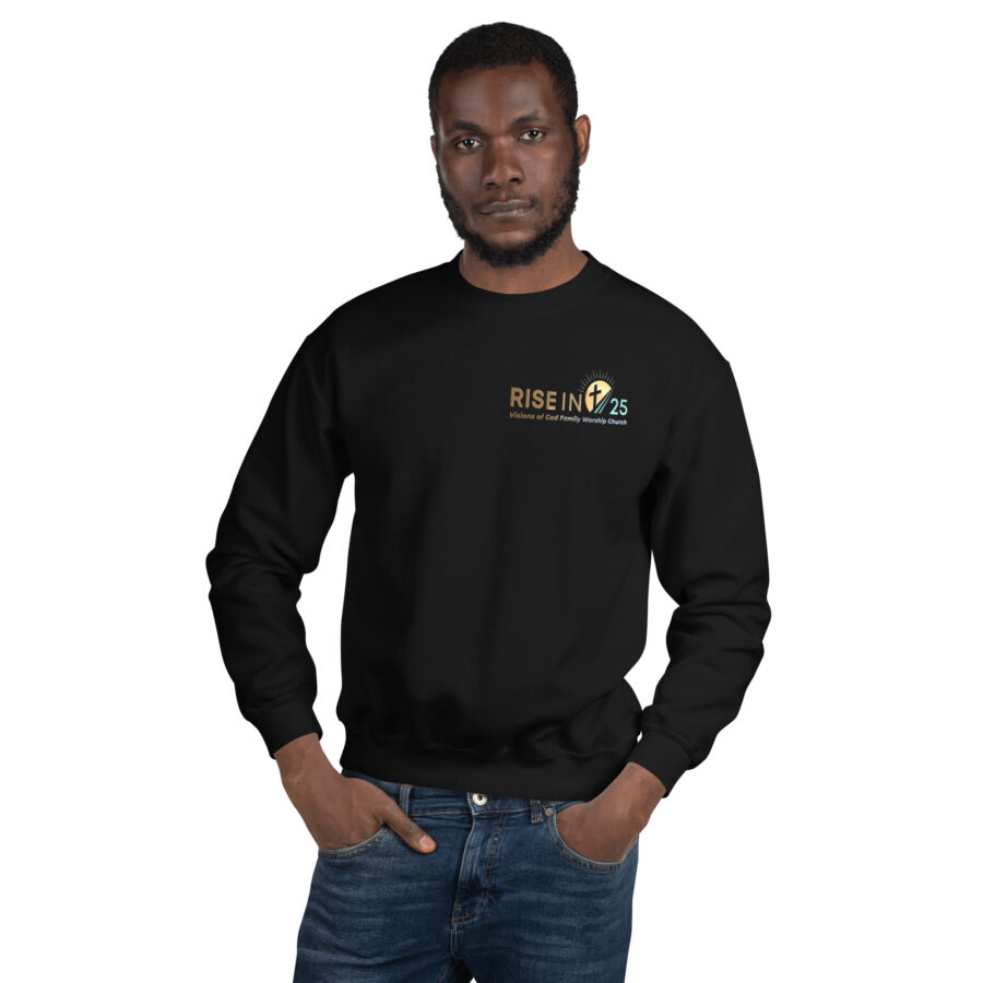RISE IN '25 Unisex Sweatshirt - Image 4