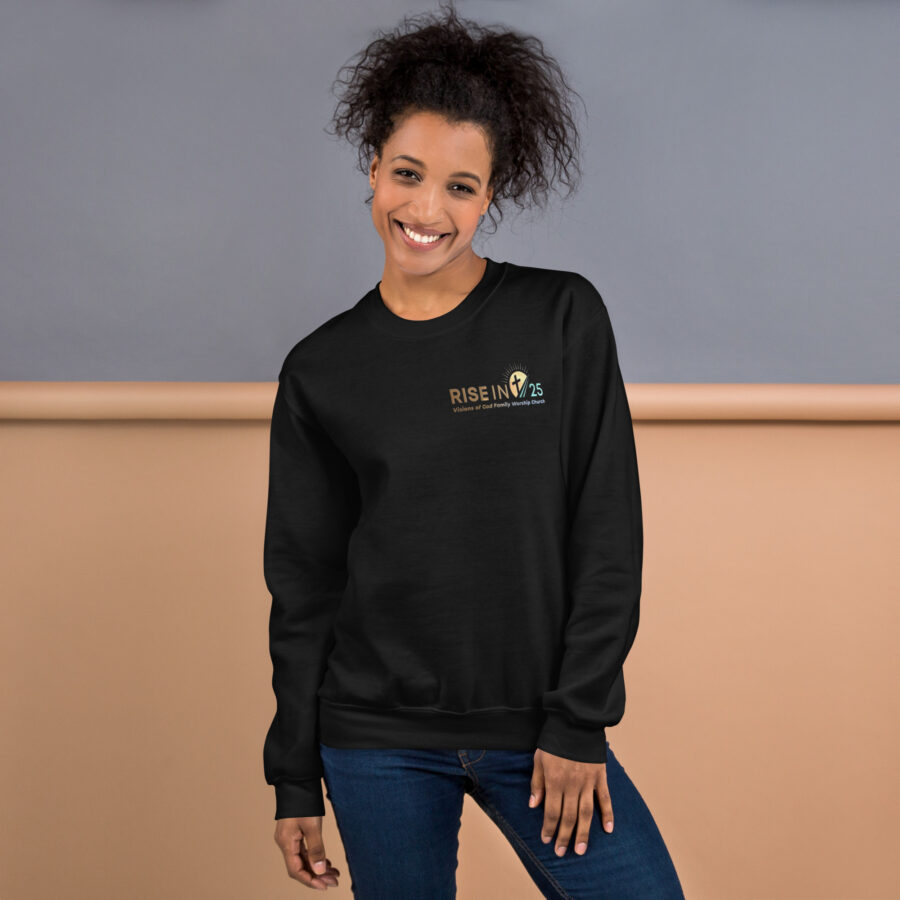 RISE IN '25 Unisex Sweatshirt - Image 5