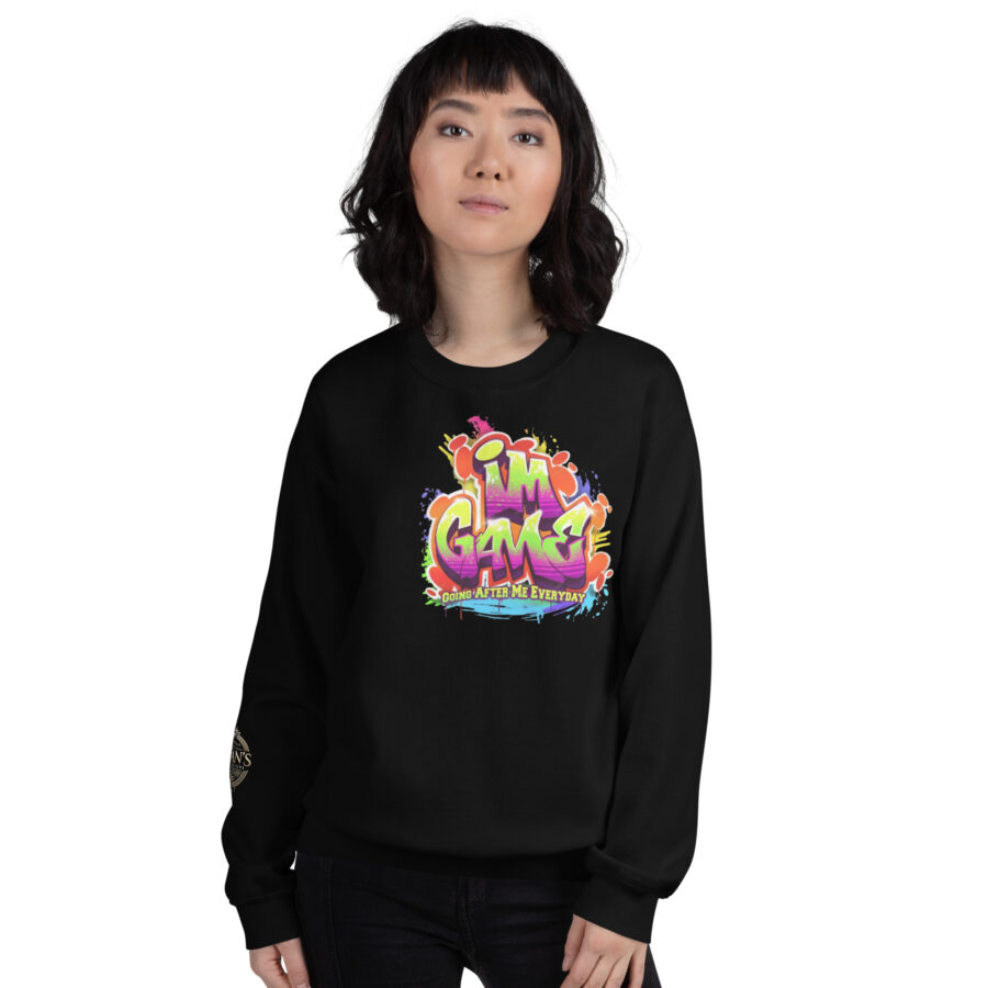 I'M G.A.M.E Unisex Sweatshirt - Image 2