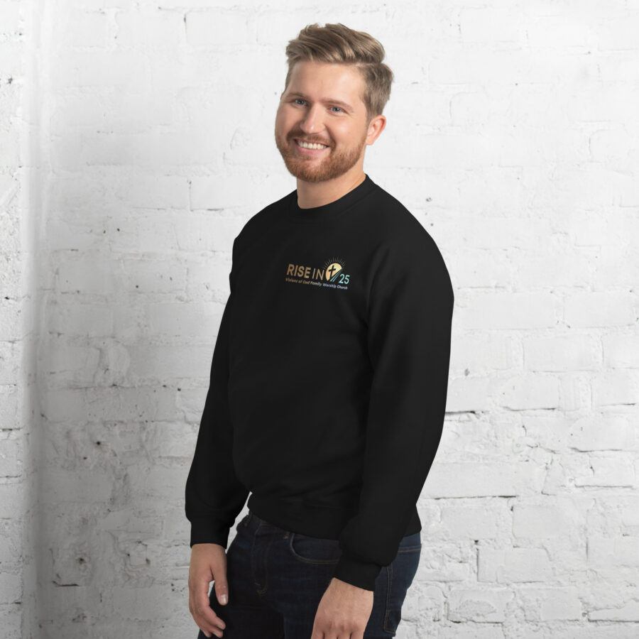RISE IN '25 Unisex Sweatshirt - Image 7