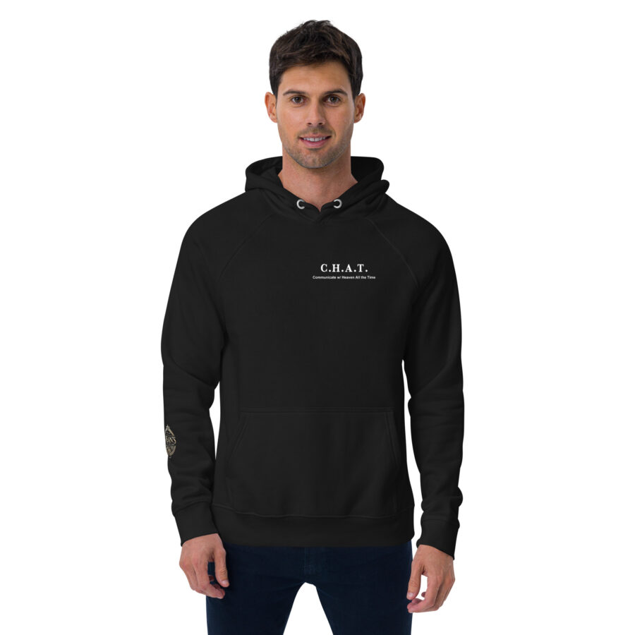 C.H.A.T Unisex eco raglan hoodie