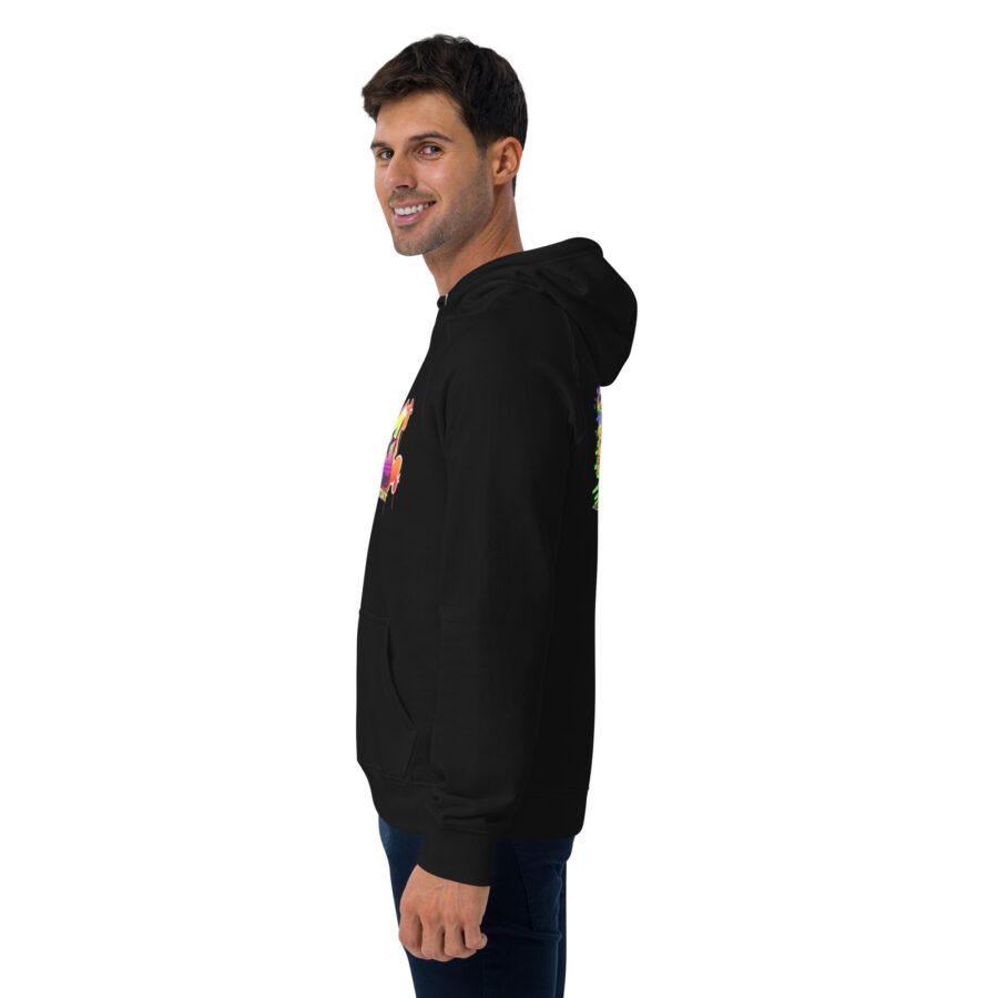 G.A.M.E Unisex eco raglan hoodie - Image 10