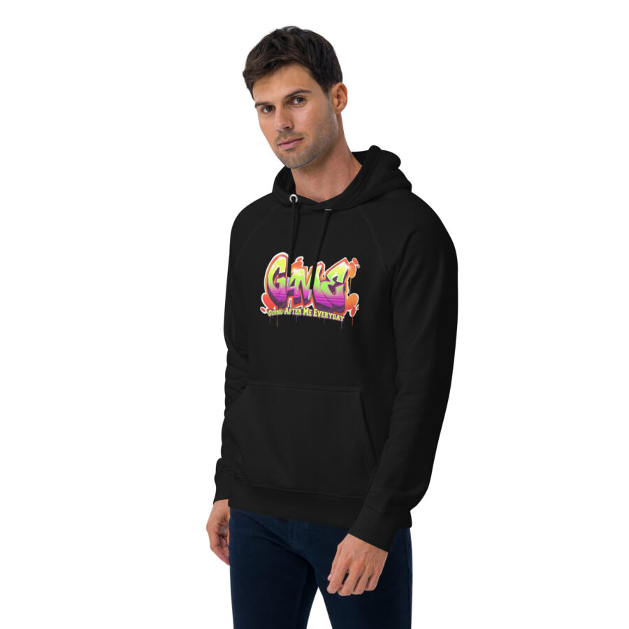 G.A.M.E Unisex eco raglan hoodie - Image 11