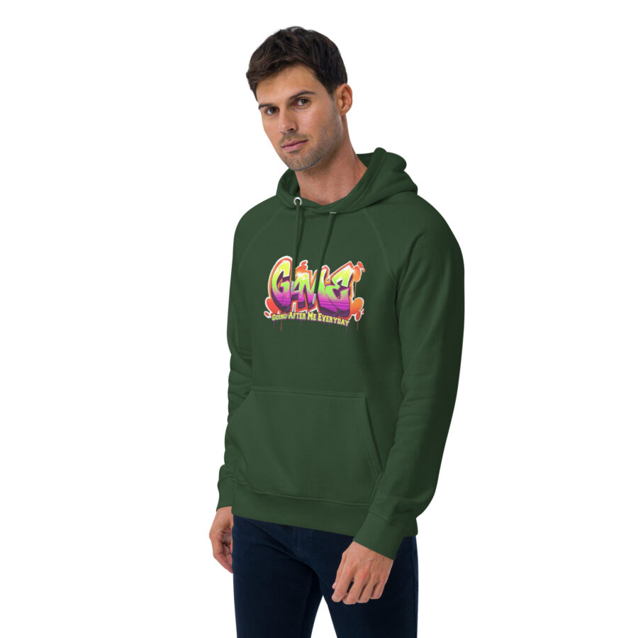 G.A.M.E Unisex eco raglan hoodie - Image 29