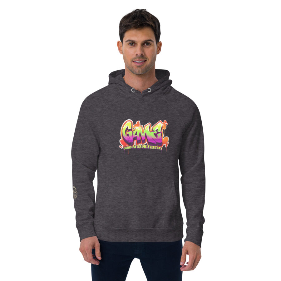 G.A.M.E Unisex eco raglan hoodie - Image 14