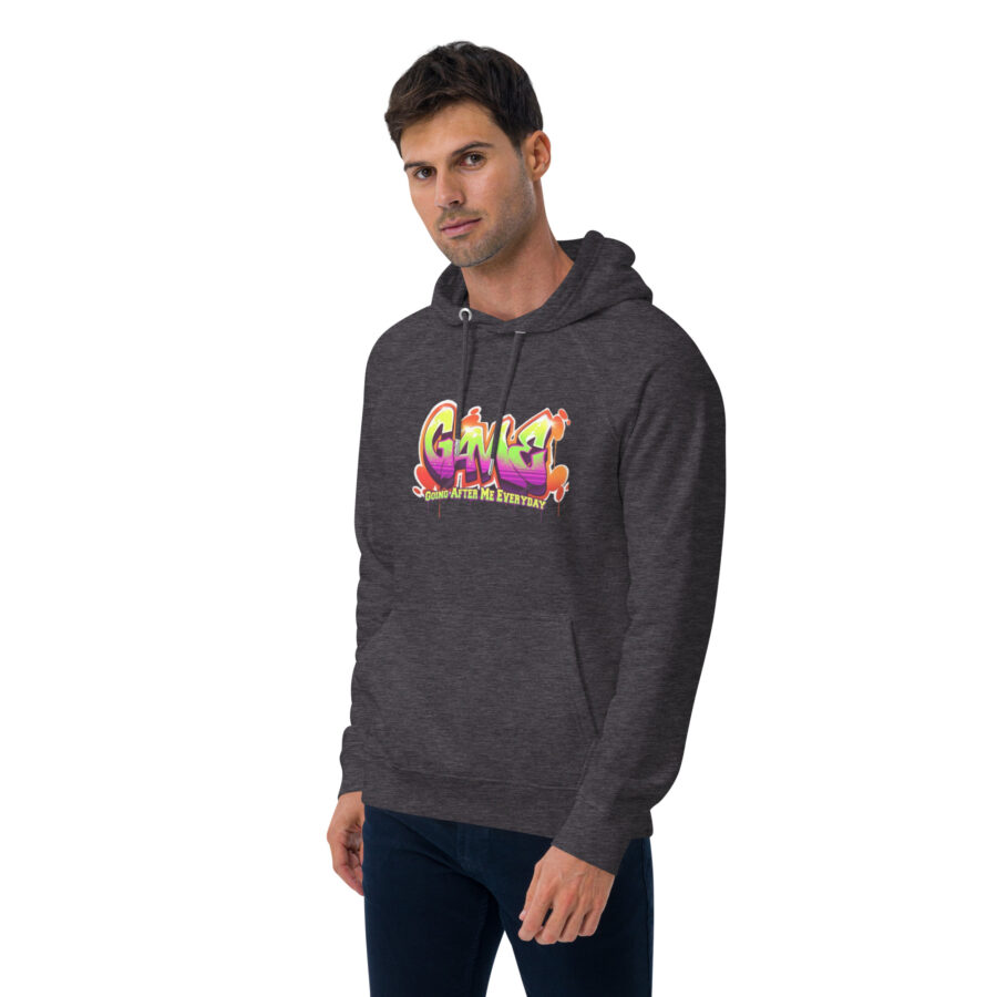 G.A.M.E Unisex eco raglan hoodie - Image 20