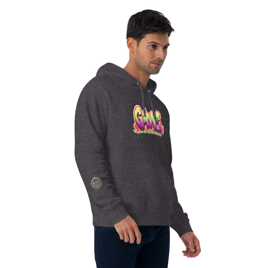 G.A.M.E Unisex eco raglan hoodie - Image 22