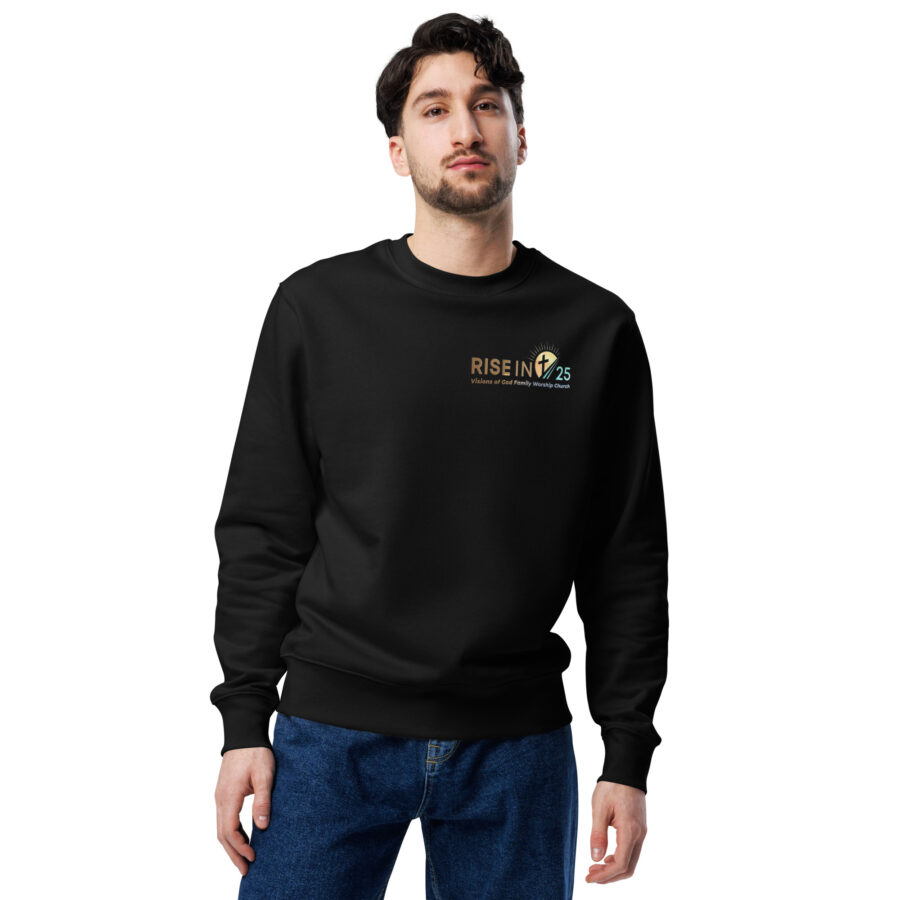 RISE IN '25 Unisex eco sweatshirt