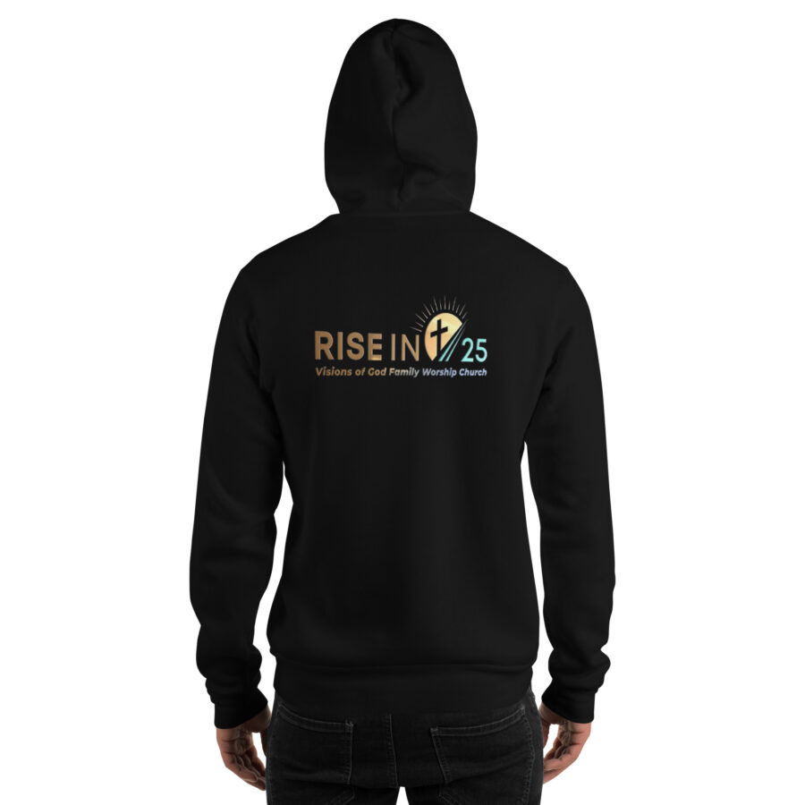 RISE IN '25 Unisex Hoodie - Image 4