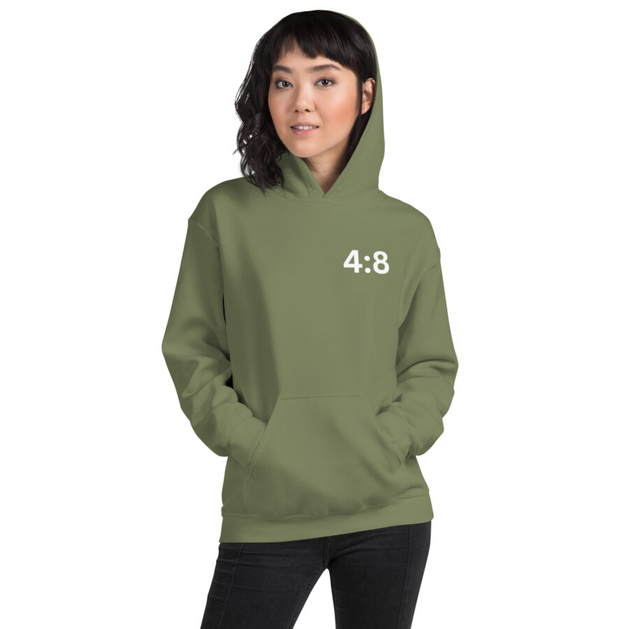 4:8 Unisex Hoodie - Image 3