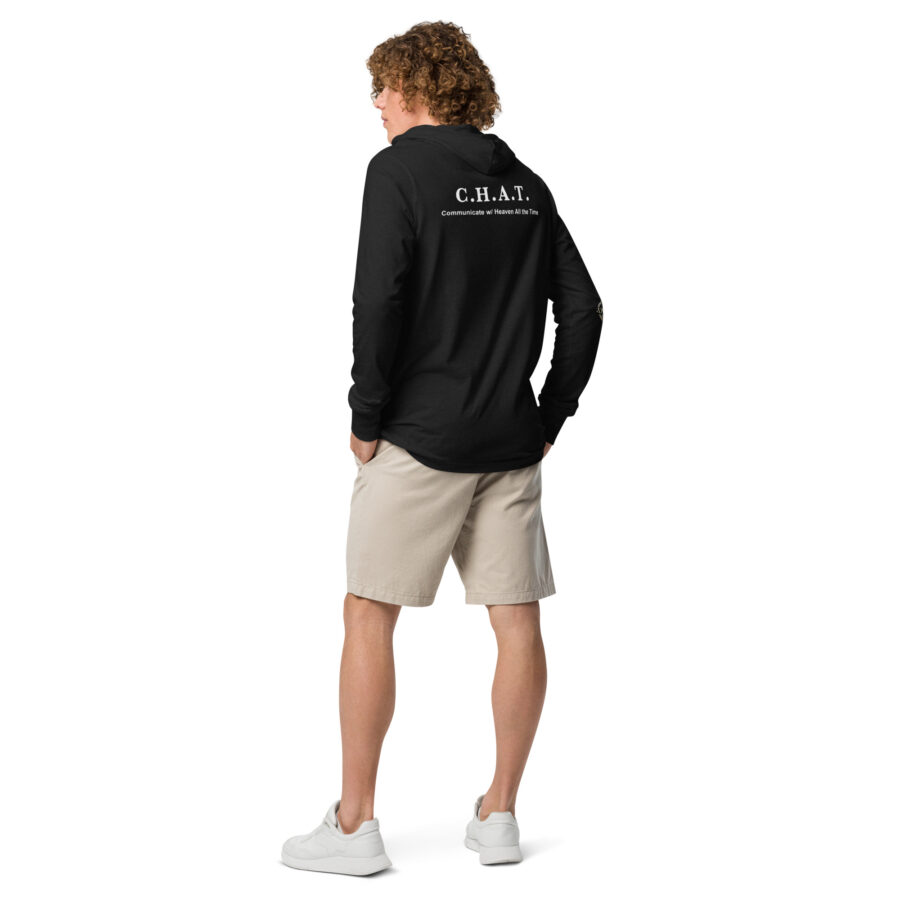 C.H.A.T Hooded long-sleeve tee - Image 2