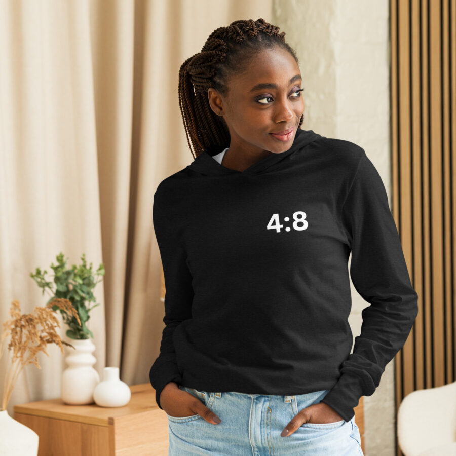 4:8 Hooded long-sleeve tee - Image 2