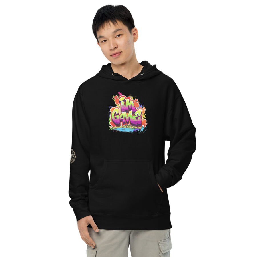 I'M G.A.M.E Unisex midweight hoodie