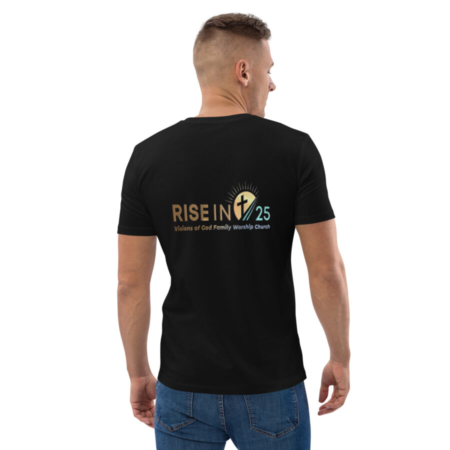 RISE IN '25 Unisex organic cotton t-shirt - Image 6