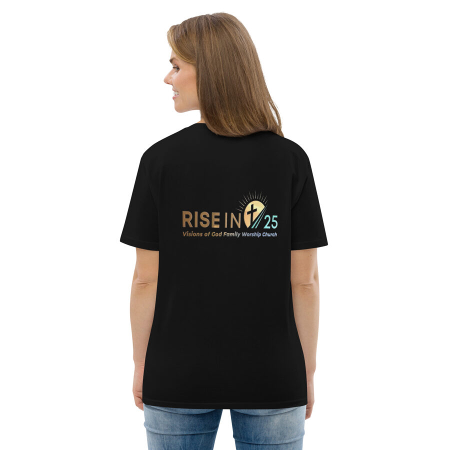 RISE IN '25 Unisex organic cotton t-shirt - Image 12