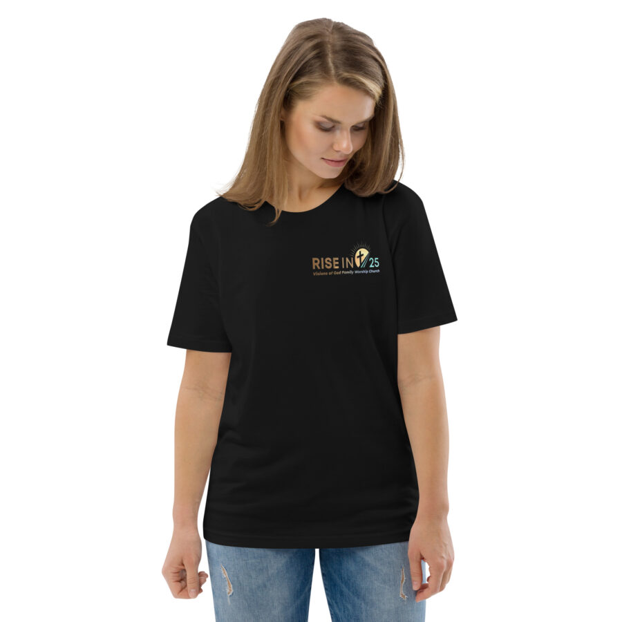 RISE IN '25 Unisex organic cotton t-shirt - Image 11