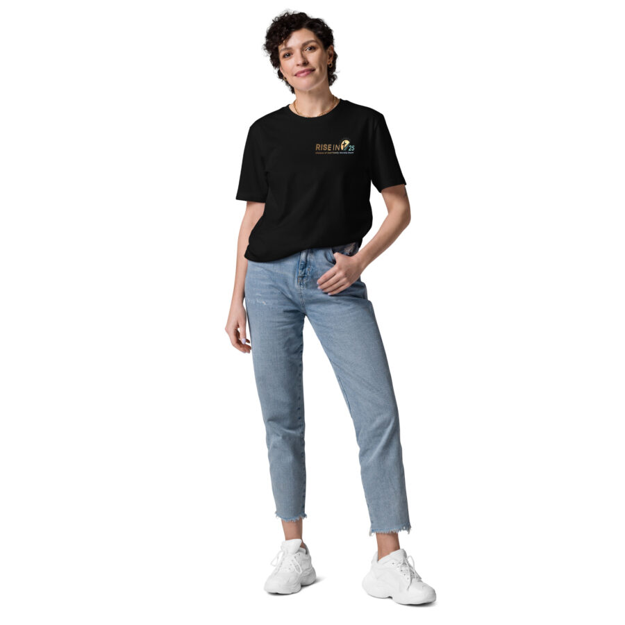 RISE IN '25 Unisex organic cotton t-shirt - Image 10