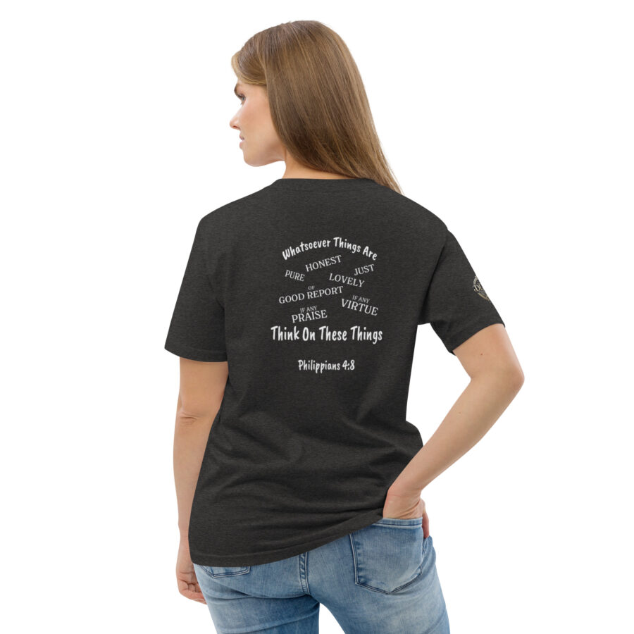 4:8 Unisex organic cotton t-shirt - Image 16