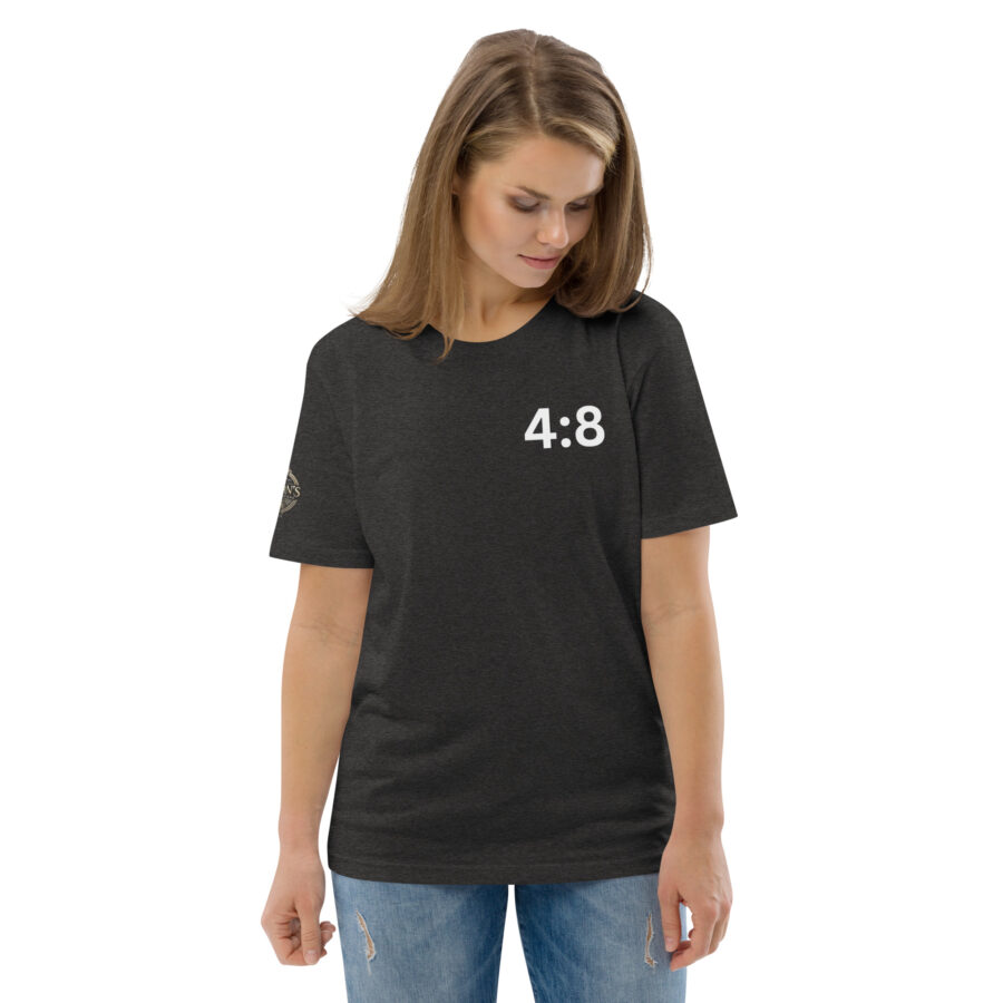 4:8 Unisex organic cotton t-shirt - Image 14