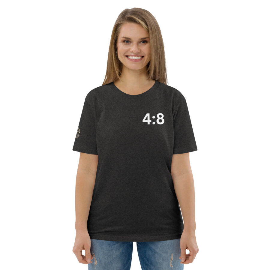 4:8 Unisex organic cotton t-shirt - Image 13