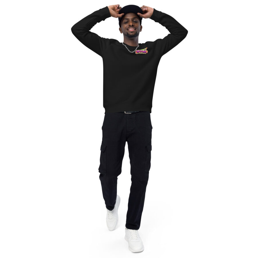 GAME™ Unisex organic raglan sweatshirt - Image 8