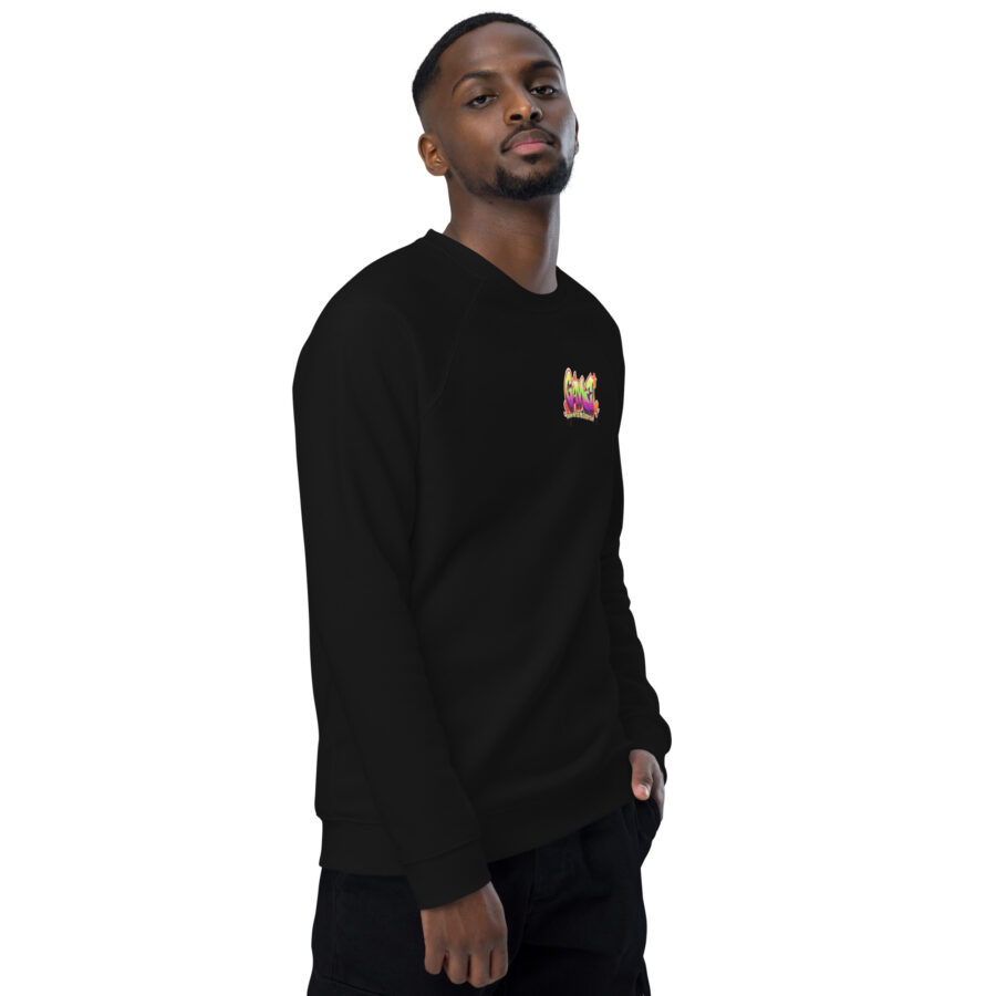 GAME™ Unisex organic raglan sweatshirt - Image 14