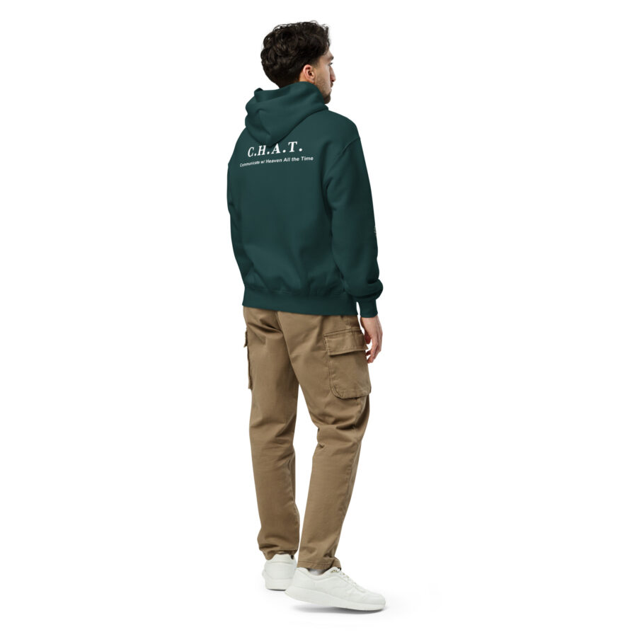 C.H.A.T Unisex oversized hoodie - Image 10