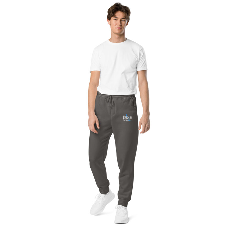RISEIN25 Unisex pigment-dyed sweatpants