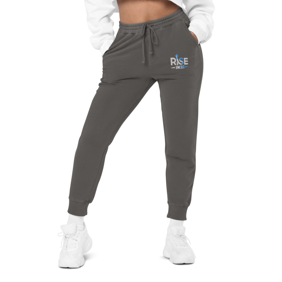 RISEIN25 Unisex pigment-dyed sweatpants - Image 3
